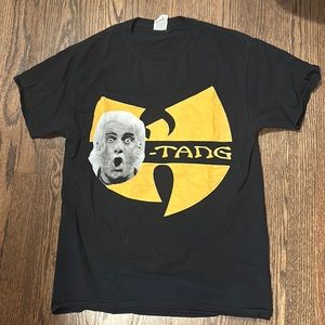 Ric Flair Wu-Tang shirt. WOO-Tang!